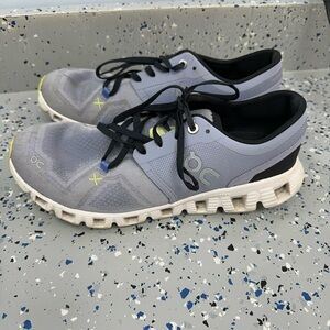 On Running Womens 8.5 Gray Running Shoes